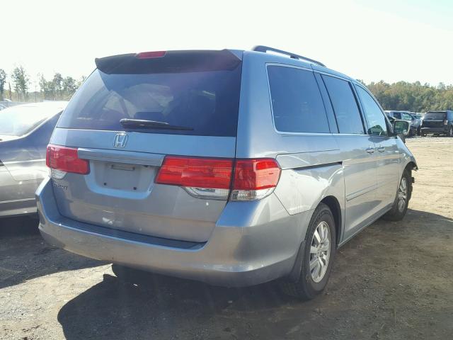 5FNRL38799B046071 - 2009 HONDA ODYSSEY EX GRAY photo 4