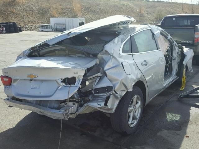 1G1ZB5ST0GF212953 - 2016 CHEVROLET MALIBU LS GRAY photo 4