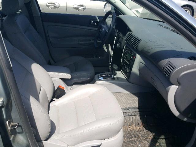 WVWAD63B35E080686 - 2005 VOLKSWAGEN PASSAT GLS SILVER photo 5