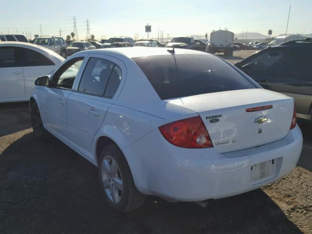 1G1AL58F387132182 - 2008 CHEVROLET COBALT LT WHITE photo 3