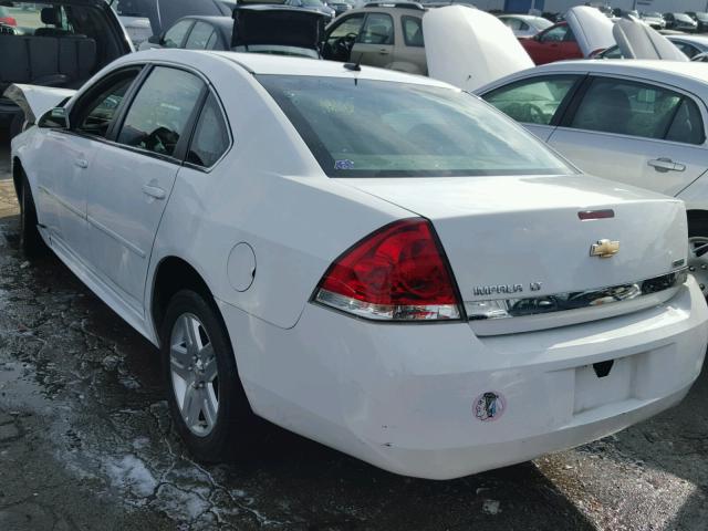 2G1WB5EK8B1323109 - 2011 CHEVROLET IMPALA LT WHITE photo 3