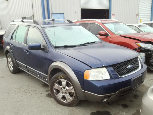 1FMZK02137GA10722 - 2007 FORD FREESTYLE BLUE photo 1