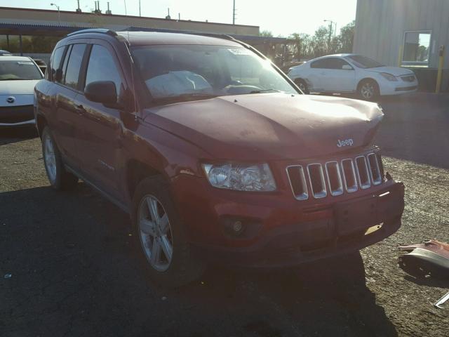1J4NF1FB6BD202236 - 2011 JEEP COMPASS SP RED photo 1