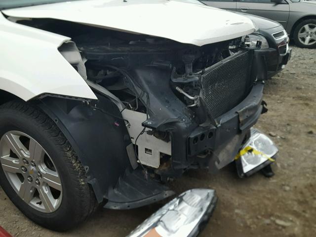 1GNKVJED5CJ109605 - 2012 CHEVROLET TRAVERSE L WHITE photo 9