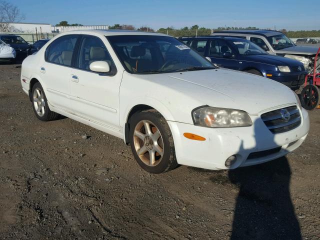 JN1DA31A23T420761 - 2003 NISSAN MAXIMA GLE WHITE photo 1