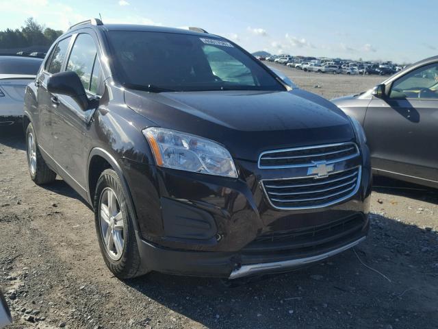 KL7CJLSB4FB106309 - 2015 CHEVROLET TRAX 1LT BURGUNDY photo 1