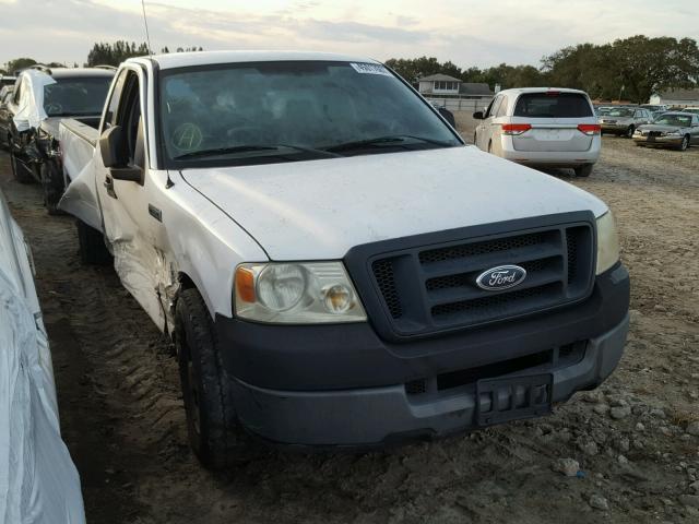 1FTRF12215NB55547 - 2005 FORD F150 WHITE photo 1