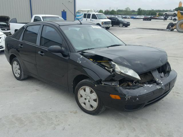 1FAFP34N77W249678 - 2007 FORD FOCUS ZX4 BLACK photo 1