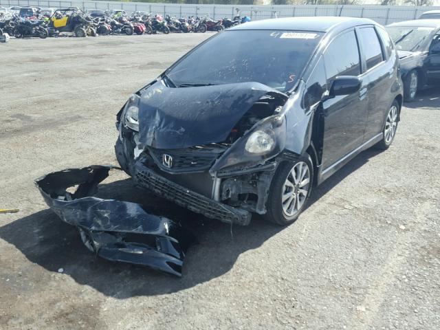 JHMGE8H59CC026192 - 2012 HONDA FIT SPORT BLACK photo 2