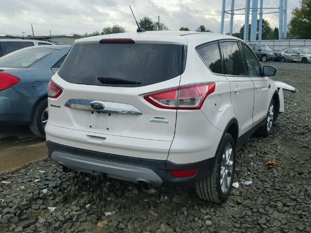 1FMCU0H92DUC18875 - 2013 FORD ESCAPE SEL WHITE photo 4