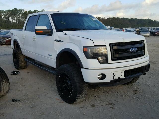 1FTFW1ET8EKF20444 - 2014 FORD F150 WHITE photo 1