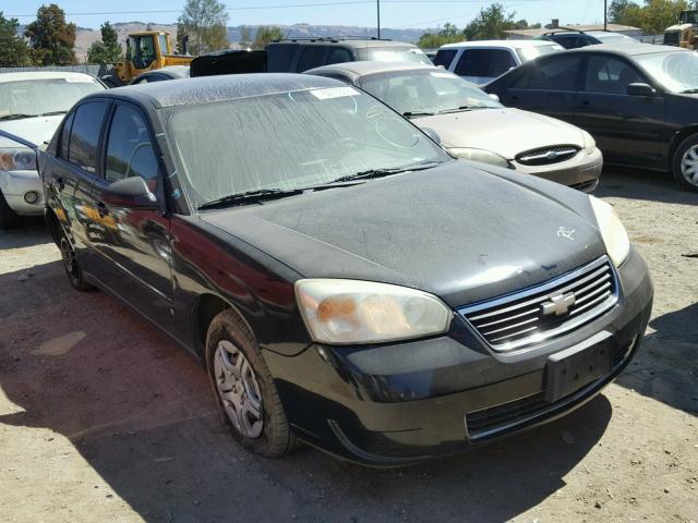 1G1ZS58F67F110784 - 2007 CHEVROLET MALIBU LS შავი ფოტო 1