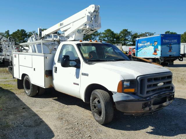 1FDWF36P66EA16693 - 2006 FORD F350 WHITE photo 1