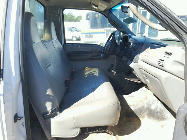 1FDWF36P66EA16693 - 2006 FORD F350 WHITE photo 5