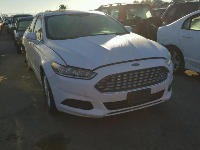 3FA6P0LU7GR126408 - 2016 FORD FUSION SE WHITE photo 1