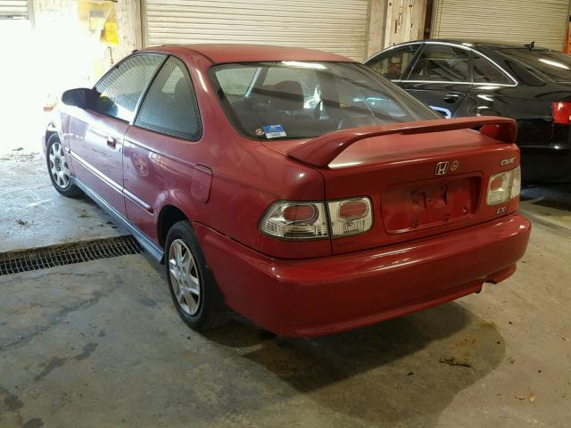 1HGEJ8247YL100870 - 2000 HONDA CIVIC RED photo 3