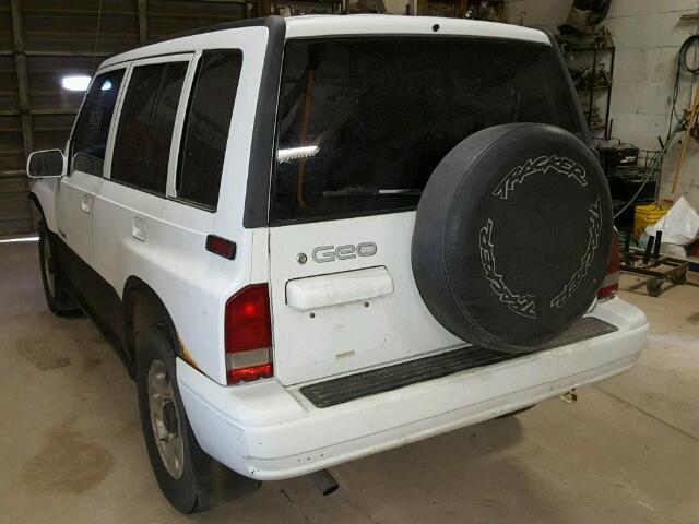 2CNBJ1364T6934634 - 1996 GEO TRACKER WHITE photo 3