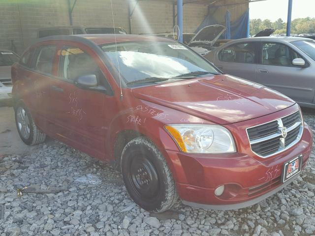 1B3HB48B07D151810 - 2007 DODGE CALIBER RED photo 1