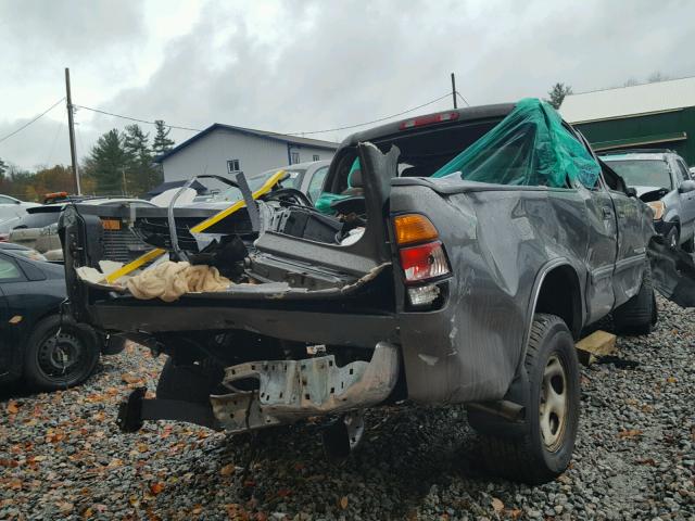 5TBBT44193S387488 - 2003 TOYOTA TUNDRA GRAY photo 4