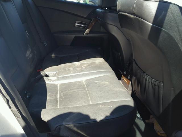 WBANB335X5CN65660 - 2005 BMW 545 I SILVER photo 6