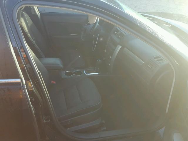 3FAHP0HA9CR134897 - 2012 FORD FUSION SE BLACK photo 5