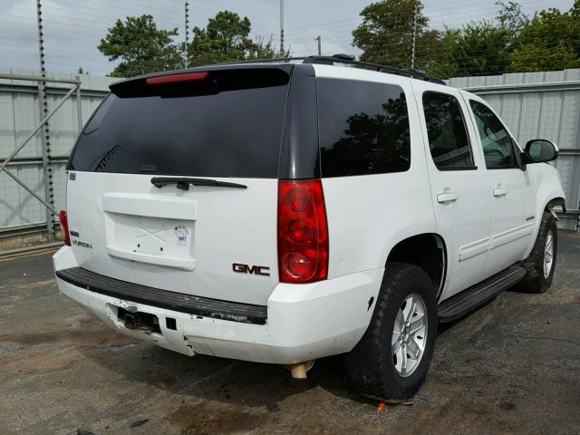 1GKS1AE03CR220886 - 2012 GMC YUKON SLE WHITE photo 4