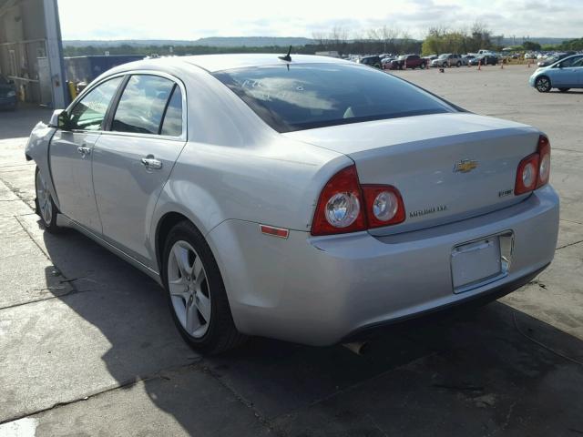 1G1ZE5E01AF189621 - 2010 CHEVROLET MALIBU LTZ 银色 照片 3