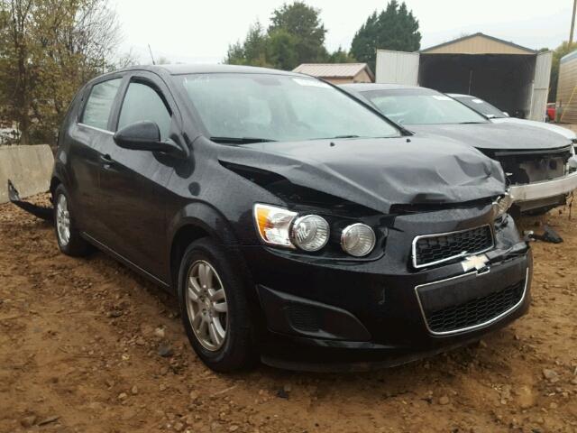 1G1JC6SH1C4167698 - 2012 CHEVROLET SONIC LT BLACK photo 1