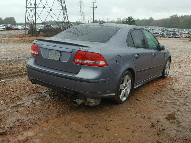 YS3FH41U271130192 - 2007 SAAB 9-3 AERO SILVER photo 4