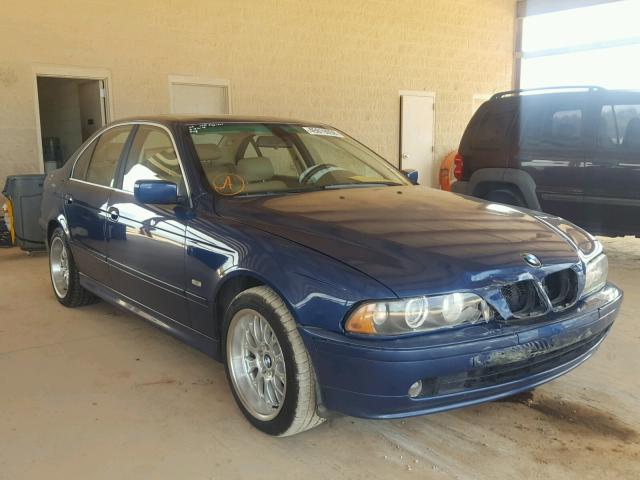 WBADT43483G031021 - 2003 BMW 525 I AUTO BLUE photo 1