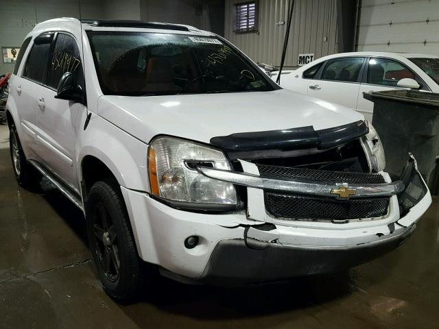 2CNDL73F456159213 - 2005 CHEVROLET EQUINOX WHITE photo 1