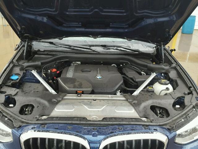 5UXTR9C52JLC77796 - 2018 BMW X3 XDRIVEM BLUE photo 7