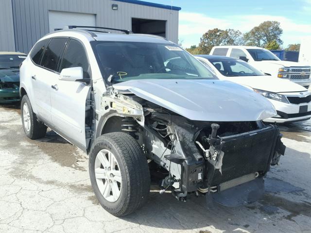 1GNKVHKD3EJ253167 - 2014 CHEVROLET TRAVERSE L SILVER photo 1