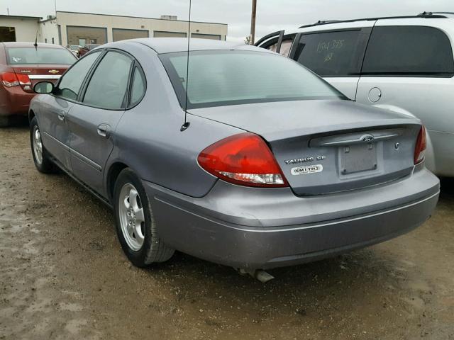 1FAHP53U96A227187 - 2006 FORD TAURUS SE BLUE photo 3