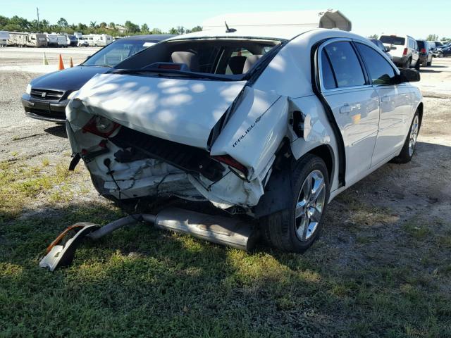 1G1ZB5E1XBF141456 - 2011 CHEVROLET MALIBU LS WHITE photo 4