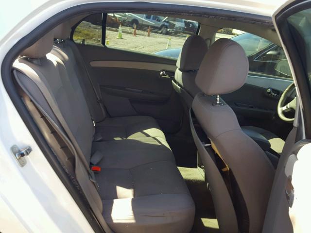 1G1ZB5E1XBF141456 - 2011 CHEVROLET MALIBU LS WHITE photo 6