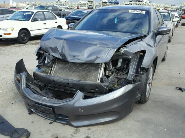 1HGCP2F7XCA117643 - 2012 HONDA ACCORD EX GRAY photo 2