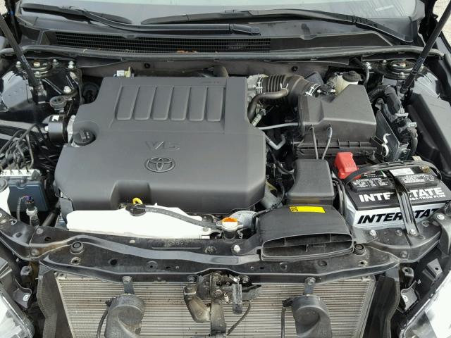 4T1BK1EB8GU197176 - 2016 TOYOTA AVALON XLE BLACK photo 7