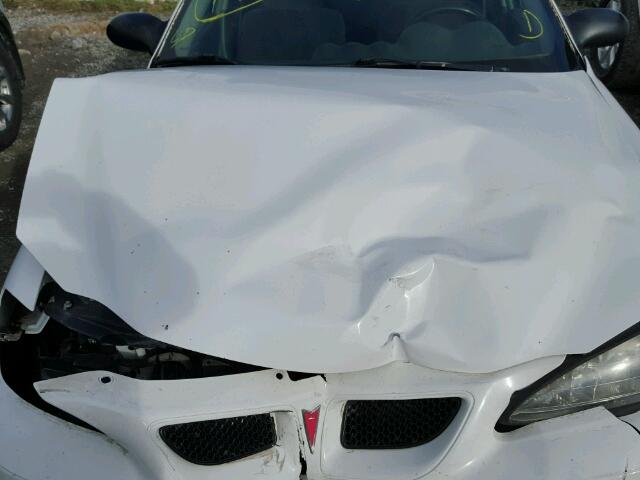 1G2NE52E65M226741 - 2005 PONTIAC GRAND AM S WHITE photo 7
