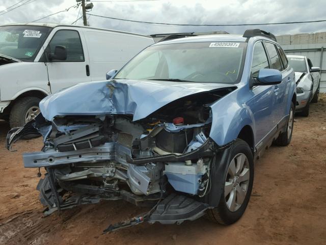 4S4BRBKC3C3200144 - 2012 SUBARU OUTBACK 2. BLUE photo 2