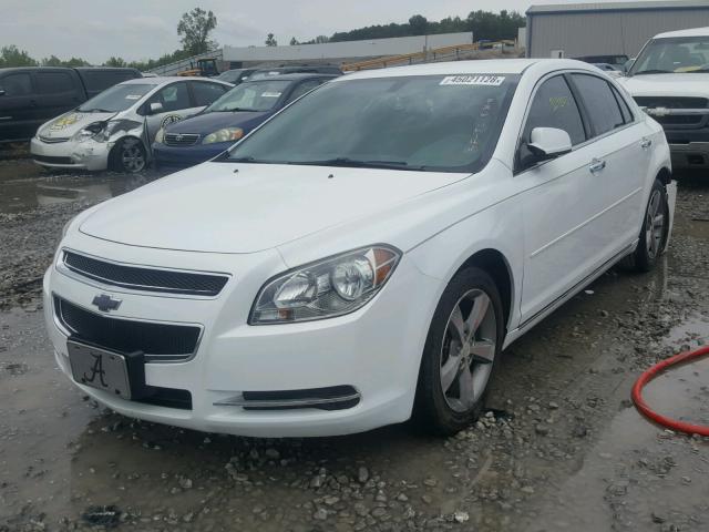 1G1ZC5E00CF151130 - 2012 CHEVROLET MALIBU 1LT თეთრი ფოტო 2