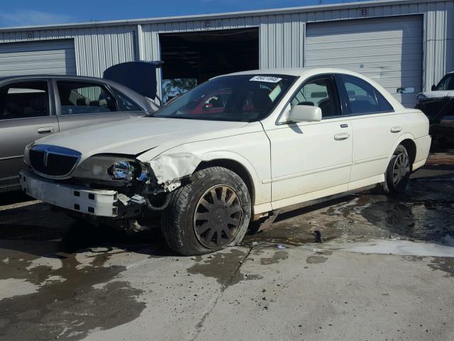 1LNHM86SX5Y604836 - 2005 LINCOLN LS WHITE photo 2