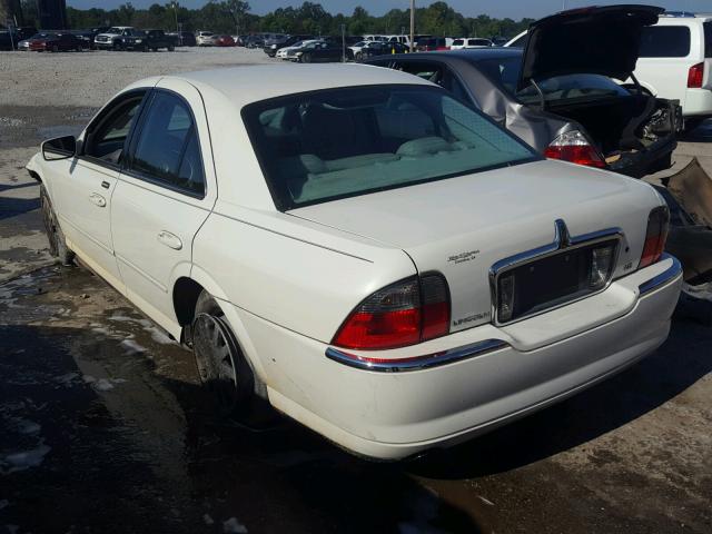 1LNHM86SX5Y604836 - 2005 LINCOLN LS WHITE photo 3