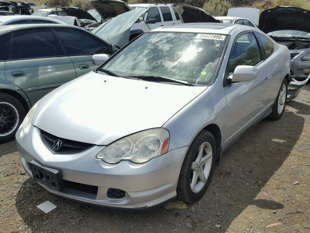 JH4DC54843S001410 - 2003 ACURA RSX SILVER photo 2