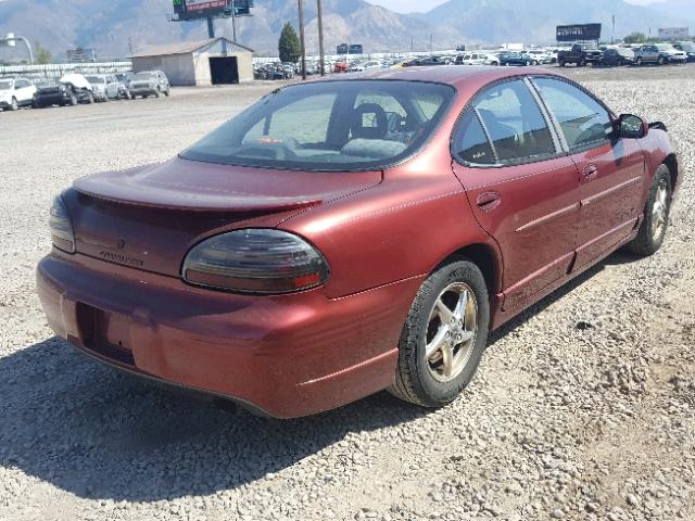 1G2WP52K42F182162 - 2002 PONTIAC GRAND PRIX Червоний фото 4