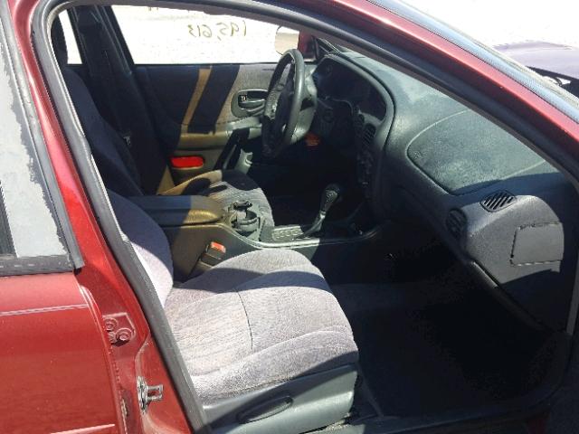 1G2WP52K42F182162 - 2002 PONTIAC GRAND PRIX Червоний фото 5