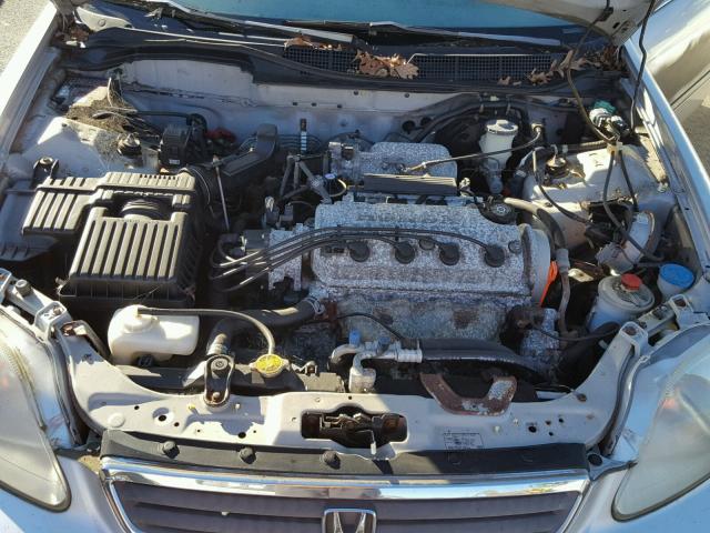 1HGEN1642YL000648 - 2000 HONDA CIVIC SILVER photo 7