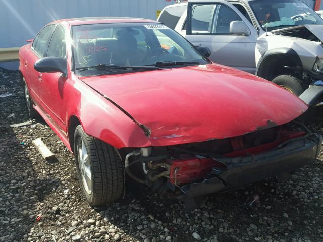 1G3NL52E72C220868 - 2002 OLDSMOBILE ALERO GL RED photo 1