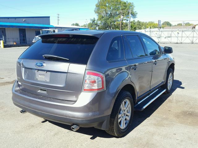 2FMDK36C39BA88239 - 2009 FORD EDGE SE GRAY photo 4