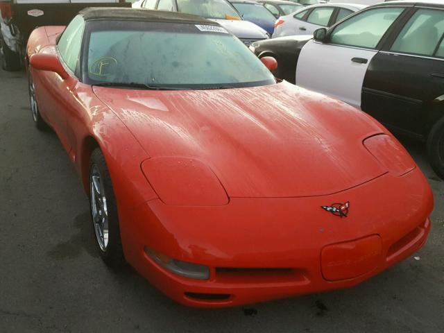 1G1YY32G8W5118843 - 1998 CHEVROLET CORVETTE RED photo 1